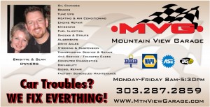 Mailer for Mountain View Garage