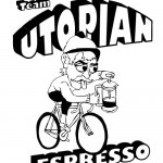 Design for Utopian Espresso cycling jersey